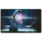 Board Game Peripheral- Sol Ring-MTG Playmat Size 23.6X13.7in Play mats Compatible for TCG RPG CCG Trading Card Game