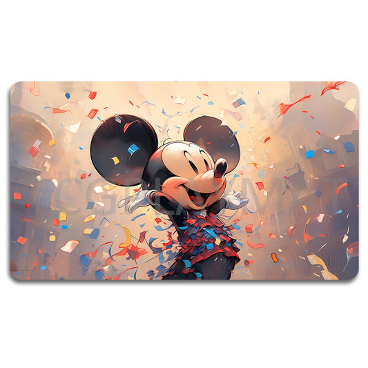 Board Game Mickey Lorcana Playmat- 23120573-  Size 23.6X13.7in Play mats Compatible for TCG RPG CCG Mouse Pad Desk Mats