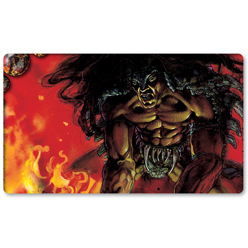 Board Game Peripheral- Force Of Will -MTG Playmat Size 23.6X13.7in Play mats Compatible for TCG RPG CCG Trading Card Game