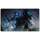 Magic The Gathering Peripheral- CAVALIER OF NIGHT   -MTG Playmat Size 23.6X13.7in Play mats Compatible for TCG RPG CCG Trading Card Game