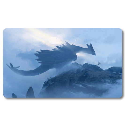 Board Game Lugia Playmat - Pokemon Size 23.6X13.7in Play mats Compatible for TCG MTG RPG CCG Trading Card Game