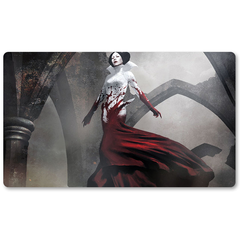 Board Game Peripheral- Falkenrath-Aristocrat -MTG Playmat Size 23.6X13.7in Play mats Compatible for TCG RPG CCG Trading Card Game