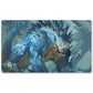 Brettspiel-Peripheriegerät – Rumbling-Baloth – MTG-Spielmatte, Größe 59,9 x 34,9 cm. Spielmatten, kompatibel mit TCG, RPG, CCG, Sammelkartenspiel