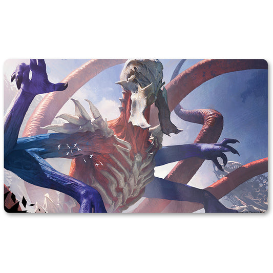 Magic The Gathering Peripheral- Ulamog The Ceaseless Hunge -MTG Playmat Size 23.6X13.7in Play mats Compatible for TCG RPG CCG Trading Card Game