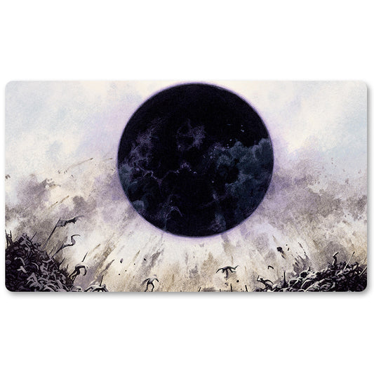 Board Game Peripheral- Damnation -MTG Playmat Size 23.6X13.7in Play mats Compatible for TCG RPG CCG Trading Card Game