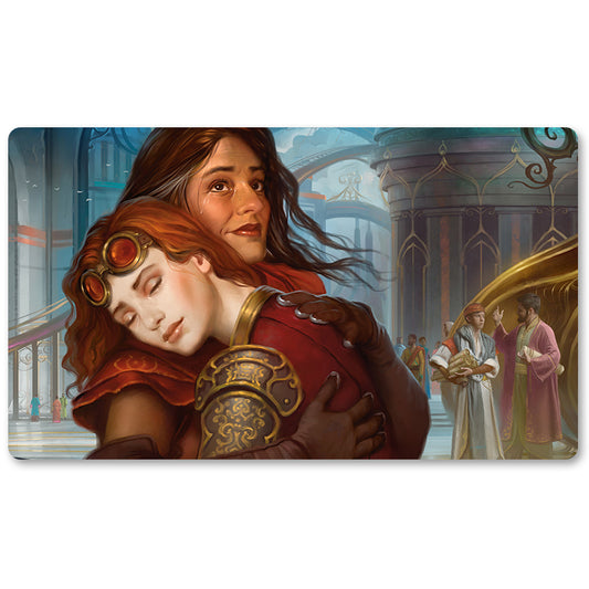 Board Game Peripheral- CATHARTIC REUNION -MTG Playmat Size 23.6X13.7in Play mats Compatible for TCG RPG CCG Trading Card Game