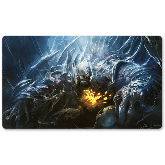 Board Game Peripheral- Corrupted-Conscience -MTG Playmat Size 23.6X13.7in Play mats Compatible for TCG RPG CCG Trading Card Game