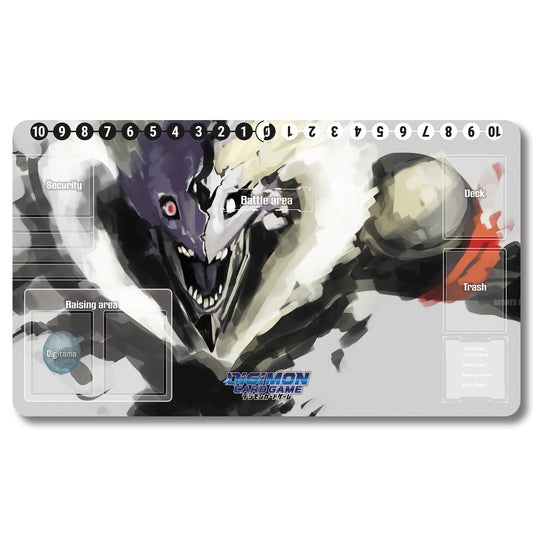 Board Game Peripheral - 14536587- Digimon Playmat Size 23.6X13.7in Play mats Compatible for TCG DTCG CCG Trading Card Game