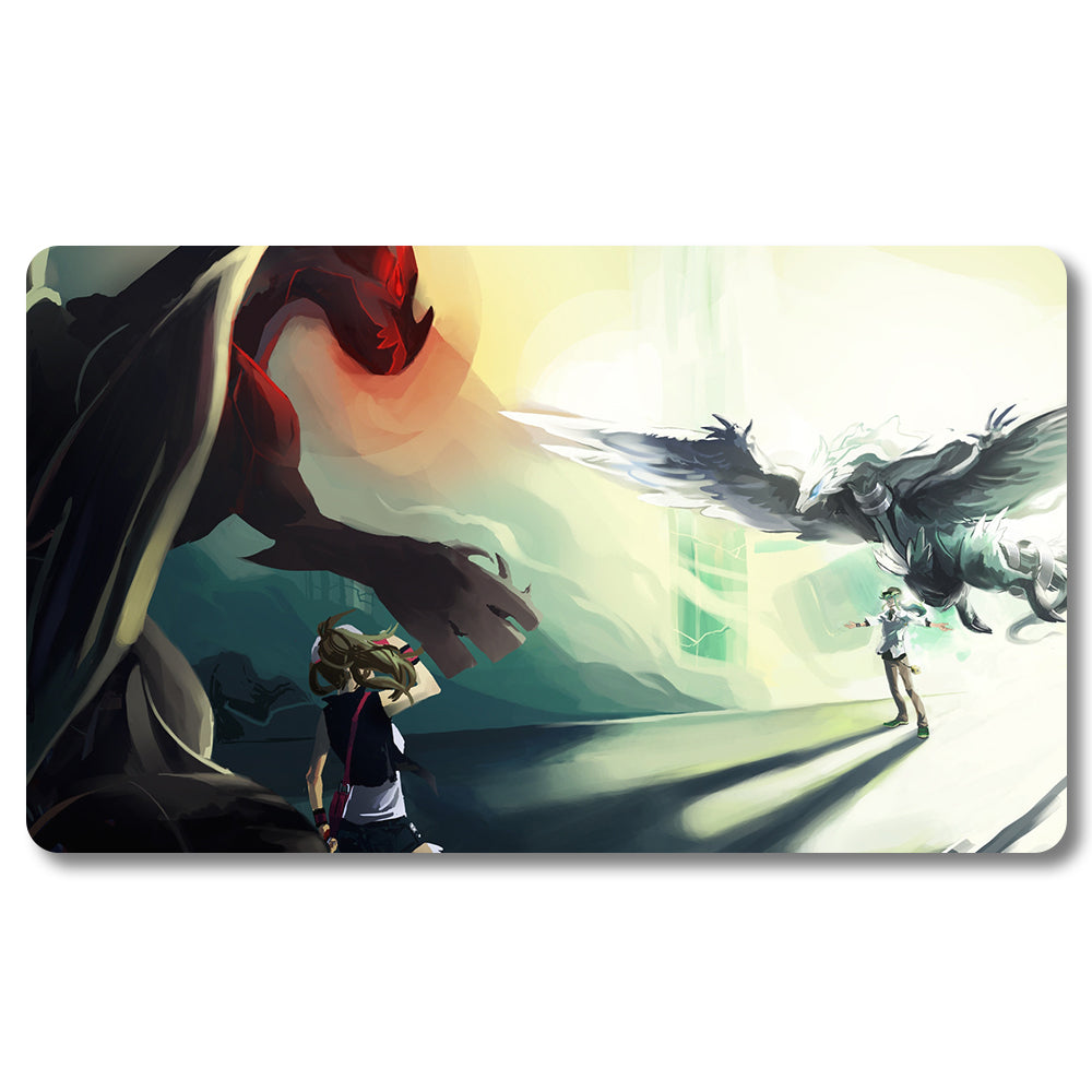 PTCG Peripheral - 467092- Pokemon Playmat Size 23.6X13.7in Play mats Compatible for TCG MTG RPG CCG Trading Card Game