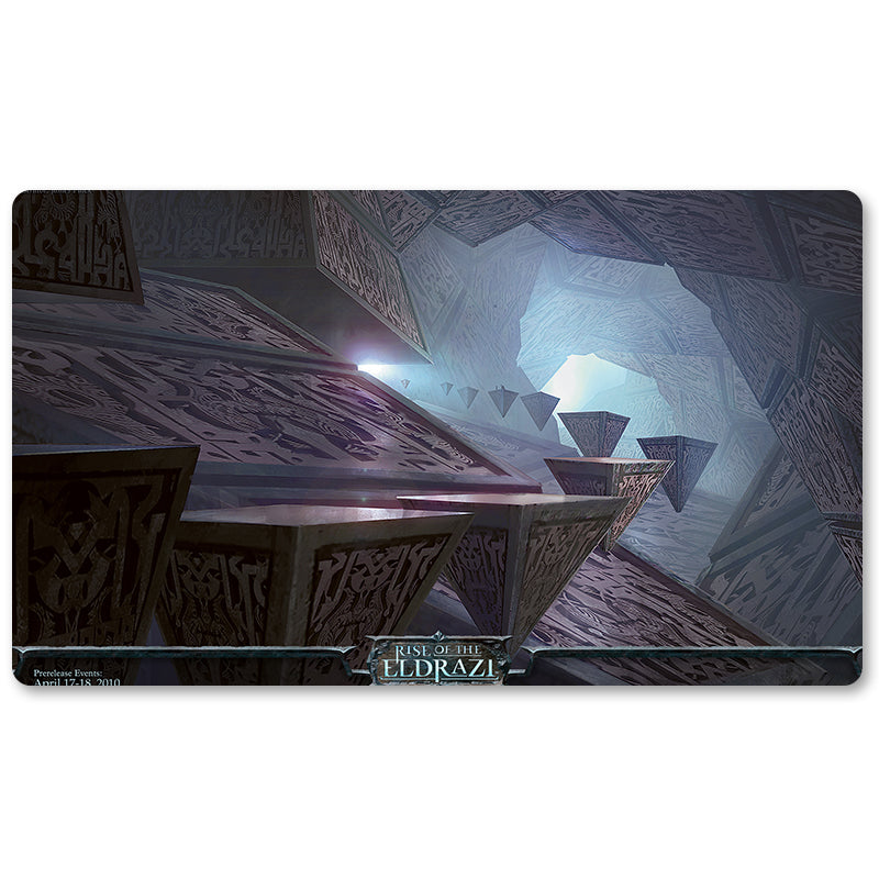 Board Game Peripheral- Sorin and Nissa Rise of the Eldrazi  -MTG Playmat Size 23.6X13.7in Play mats Compatible for TCG RPG CCG Trading Card Game