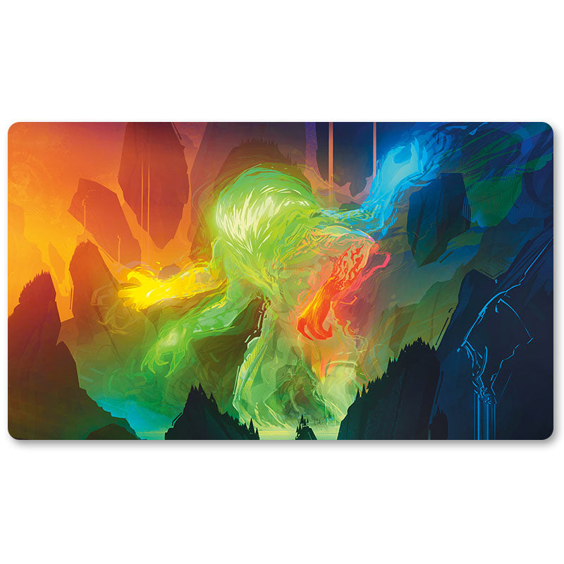 Board Game Peripheral- OMNATH, LOCUS OF CREATION   -MTG Playmat Size 23.6X13.7in Play mats Compatible for TCG RPG CCG Trading Card Game