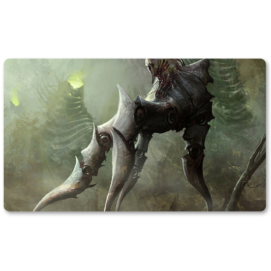 Board Game Peripheral- Flayer-Husk -MTG Playmat Size 23.6X13.7in Play mats Compatible for TCG RPG CCG Trading Card Game