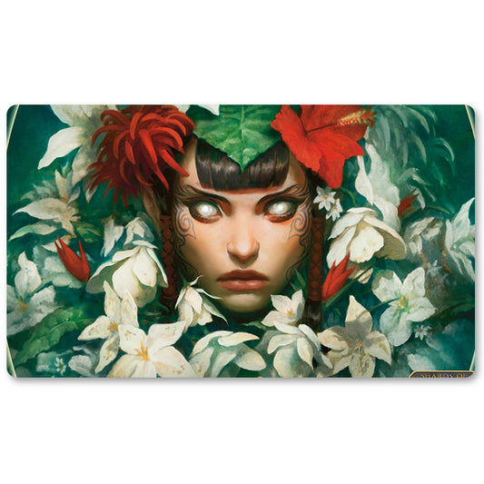 Board Game Peripheral- Mayael The Anima  -MTG Playmat Size 23.6X13.7in Play mats Compatible for TCG RPG CCG Trading Card Game