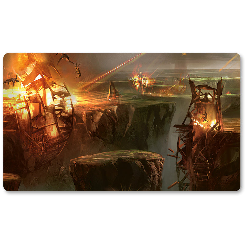 Magic The Gathering Peripheral- Comet Storms -MTG Playmat Size 23.6X13.7in Play mats Compatible for TCG RPG CCG Trading Card Game