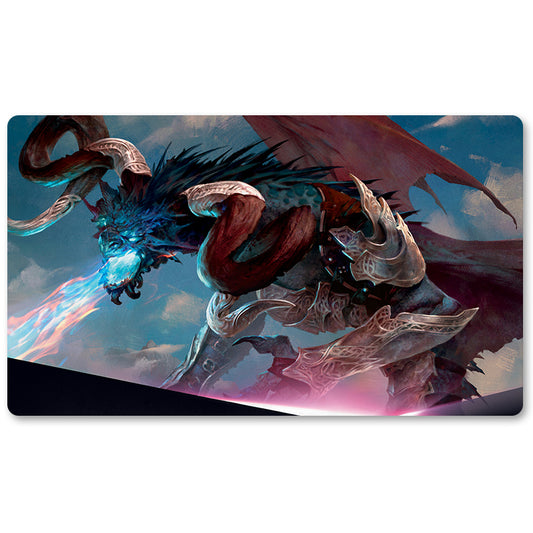 Magic The Gathering Peripheral- Palladia-mors, The Ruiner  -MTG Playmat Size 23.6X13.7in Play mats Compatible for TCG RPG CCG Trading Card Game