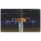Peripheriegerät für Brettspiele – Storm Seeker – MTG-Spielmatte, Größe 59,9 x 34,9 cm. Spielmatten, kompatibel mit TCG, RPG, CCG, Sammelkartenspiel