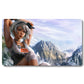 PTCG Peripheral - lm61wy- Pokemon Playmat Size 23.6X13.7in Play mats Compatible for TCG MTG RPG CCG Trading Card Game