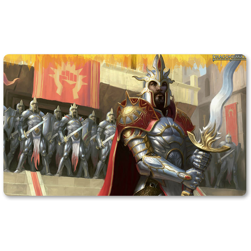 Magic The Gathering Peripheral- Tajic Blade of the Legion -MTG Playmat Size 23.6X13.7in Play mats Compatible for TCG RPG CCG Trading Card Game