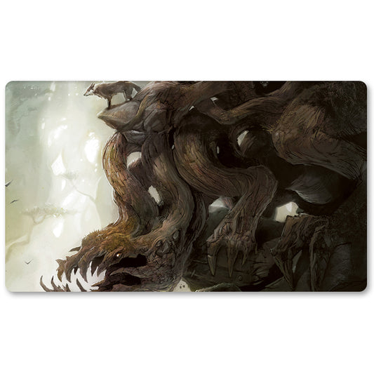 Magic The Gathering Peripheral- Wolfbriar Elemental -MTG Playmat Size 23.6X13.7in Play mats Compatible for TCG RPG CCG Trading Card Game