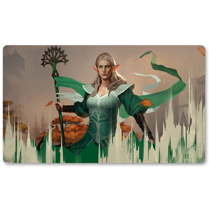 Magic The Gathering Peripheral- Emmara, Soul Of The Accord -MTG Playmat Size 23.6X13.7in Play mats Compatible for TCG RPG CCG Trading Card Game