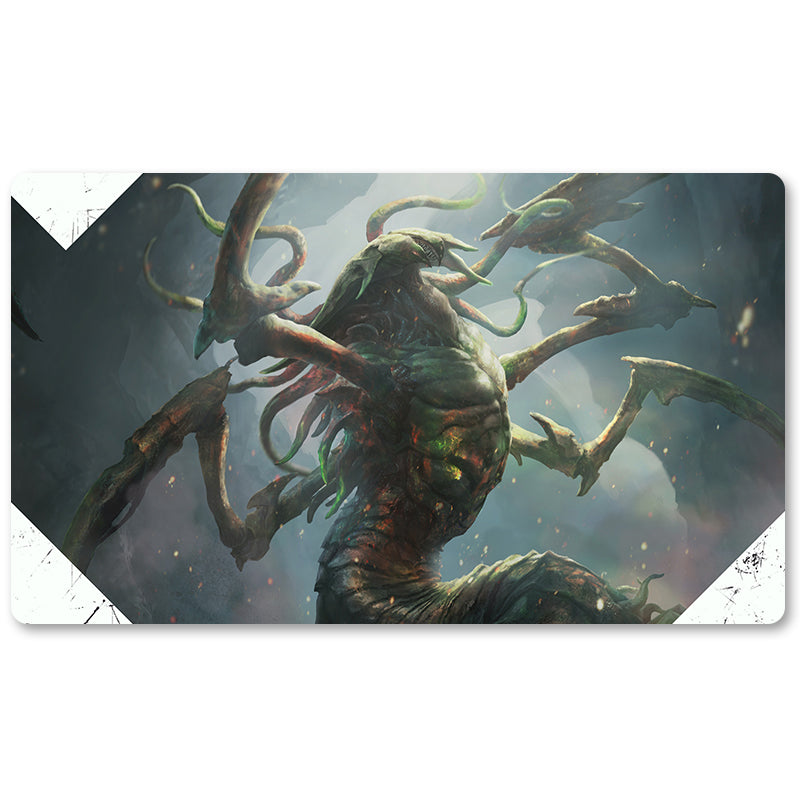 Magic The Gathering Peripheral- Sliver-Hivelord-MTG Playmat Size 23.6X13.7in Play mats Compatible for TCG RPG CCG Trading Card Game