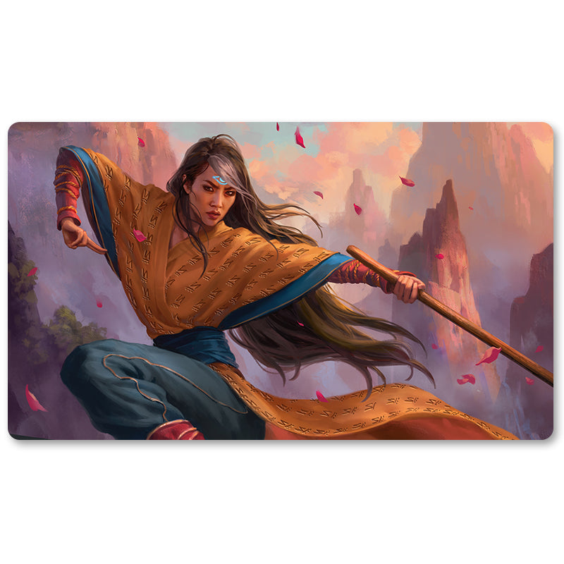 Magic The Gathering Peripheral- NARSET, ENLIGHTENED MASTER  -MTG Playmat Size 23.6X13.7in Play mats Compatible for TCG RPG CCG Trading Card Game