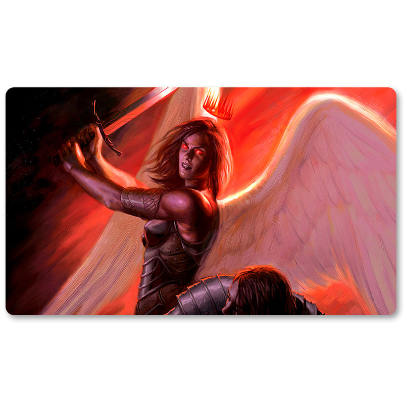 Magic The Gathering Peripheral- Act-of-Treason -MTG Playmat Size 23.6X13.7in Play mats Compatible for TCG RPG CCG Trading Card Game