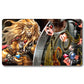YUGIOH Manticore of Darkness Playmat - Yugioh Size 23.6X13.7in Play mats Compatible for TCG OCG CCG Trading Card Game