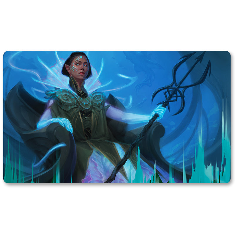 Magic The Gathering Peripheral- Prime Speaker Vannifar  -MTG Playmat Size 23.6X13.7in Play mats Compatible for TCG RPG CCG Trading Card Game