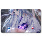 Board Game Silent Magician Playmat - Yugioh Size 23.6X13.7in Play mats Compatible for TCG OCG CCG Trading Card Game