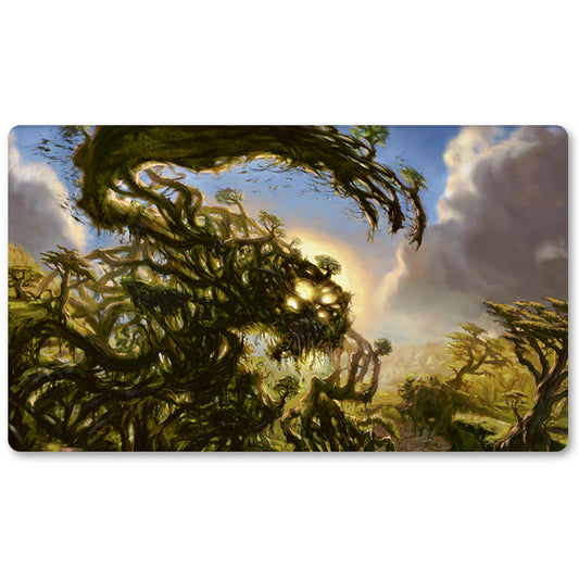 Board Game Peripheral- Stirring Wildwood -MTG Playmat Size 23.6X13.7in Play mats Compatible for TCG RPG CCG Trading Card Game