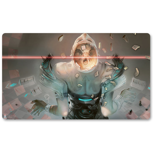 Board Game Peripheral- Wild Evocation -MTG Playmat Size 23.6X13.7in Play mats Compatible for TCG RPG CCG Trading Card Game