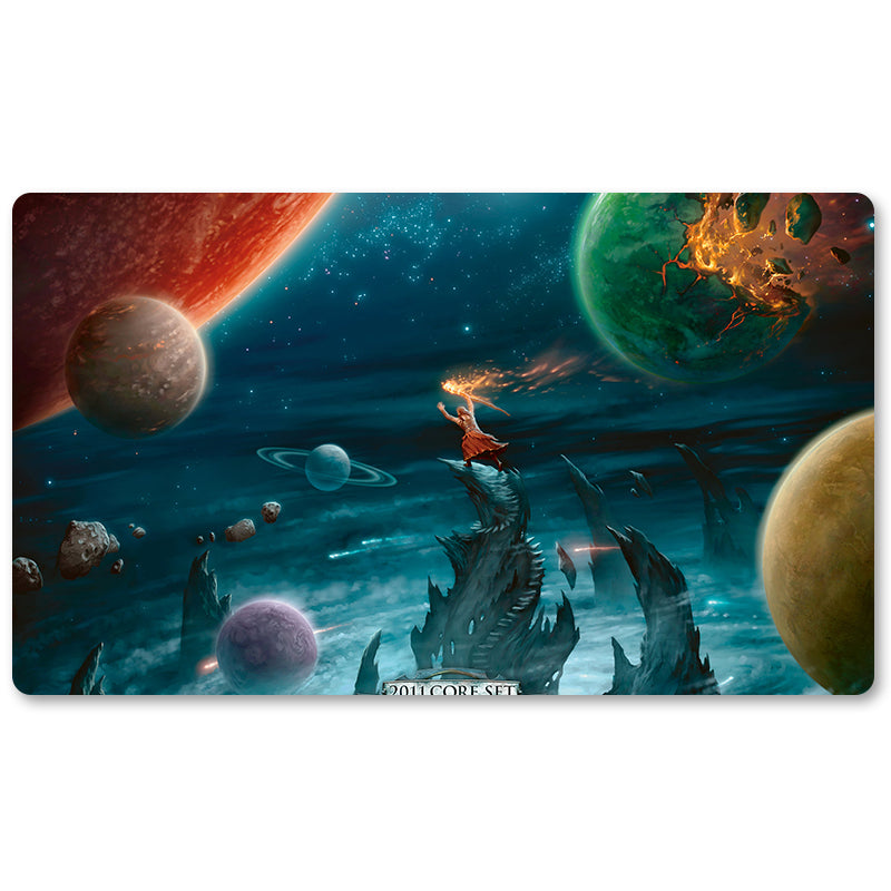 Magic The Gathering Peripheral- Time Reversal -MTG Playmat Size 23.6X13.7in Play mats Compatible for TCG RPG CCG Trading Card Game