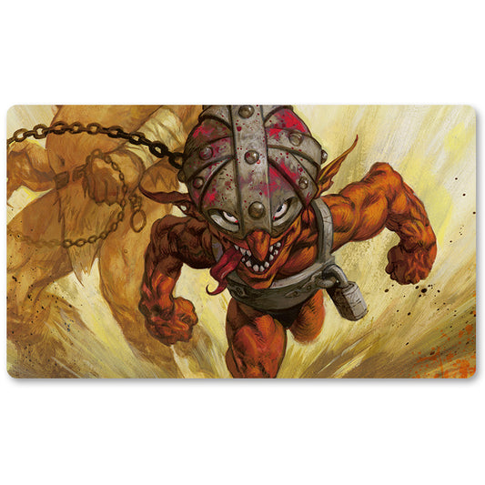 Board Game Peripheral- Goblin Lackey -MTG Playmat Size 23.6X13.7in Play mats Compatible for TCG RPG CCG Trading Card Game