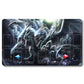 YUGIOH Neo Blue-Eyes Ultimate Dragon Playmat - Yugioh Size 23.6X13.7in Play mats Compatible for TCG OCG CCG Trading Card Game