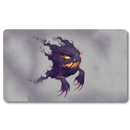 PTCG Gastly Playmat  - Pokemon Size 23.6X13.7in Play mats Compatible for TCG MTG RPG CCG Trading Card Game