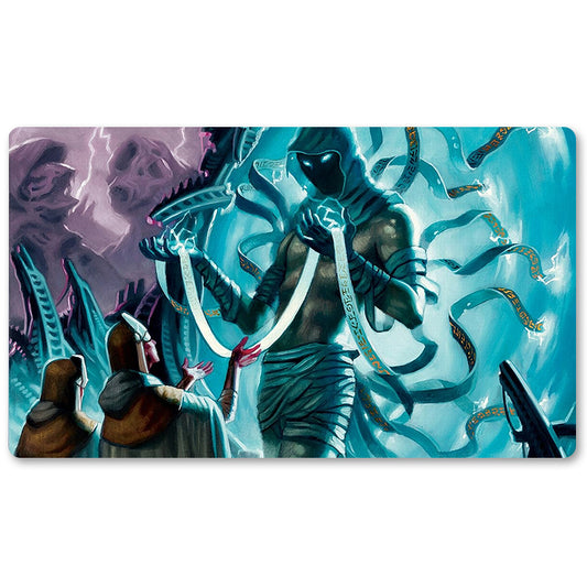 Magic The Gathering Peripheral- Aeon-Chronicler -MTG Playmat Size 23.6X13.7in Play mats Compatible for TCG RPG CCG Trading Card Game