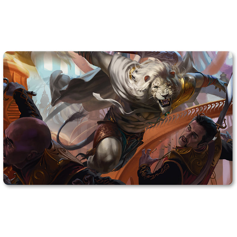 Magic The Gathering Peripheral- Impeccable Timing  -MTG Playmat Size 23.6X13.7in Play mats Compatible for TCG RPG CCG Trading Card Game