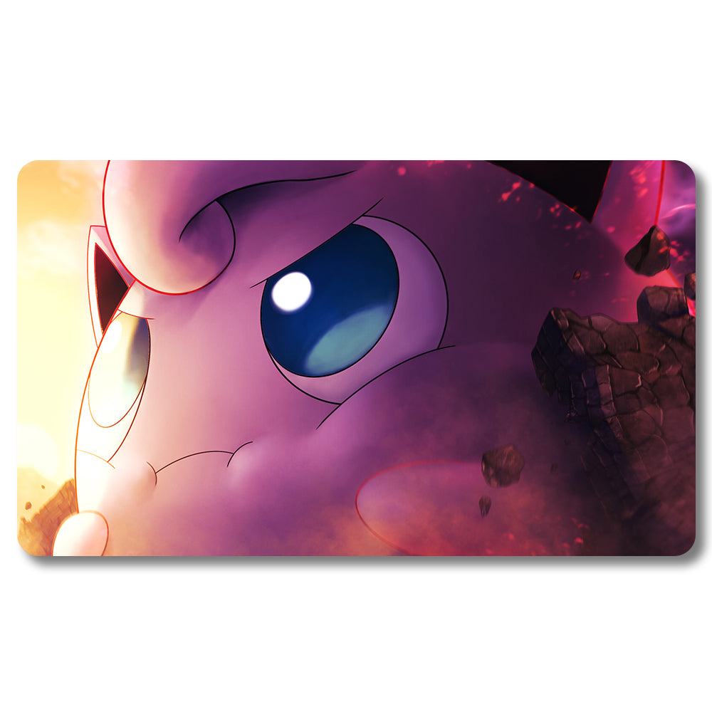 PTCG Pangding Playmat - Pokemon Size 23.6X13.7in Play mats Compatible for TCG MTG RPG CCG Trading Card Game