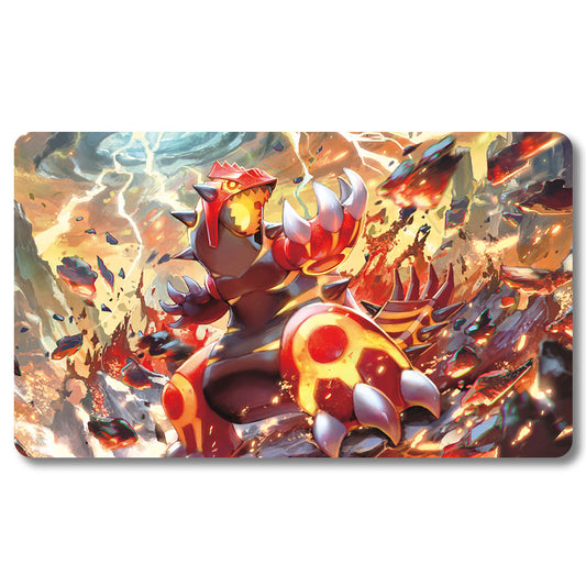 PTCG Gulado Playmat  - Pokemon Size 23.6X13.7in Play mats Compatible for TCG MTG RPG CCG Trading Card Game