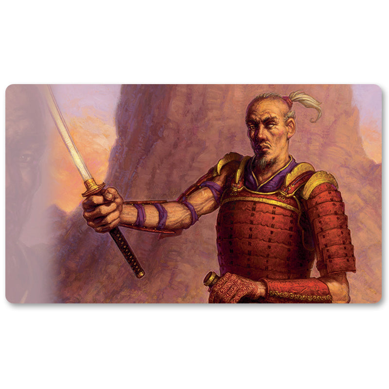 Magic The Gathering Peripheral- Iizuka the Ruthless  -MTG Playmat Size 23.6X13.7in Play mats Compatible for TCG RPG CCG Trading Card Game