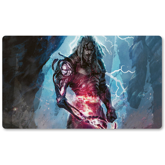 Magic The Gathering Peripheral- Tezzeret Agent of Bolas -MTG Playmat Size 23.6X13.7in Play mats Compatible for TCG RPG CCG Trading Card Game