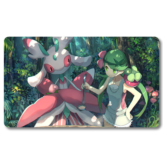 PTCG Mayo Playmat  - Pokemon Size 23.6X13.7in Play mats Compatible for TCG MTG RPG CCG Trading Card Game