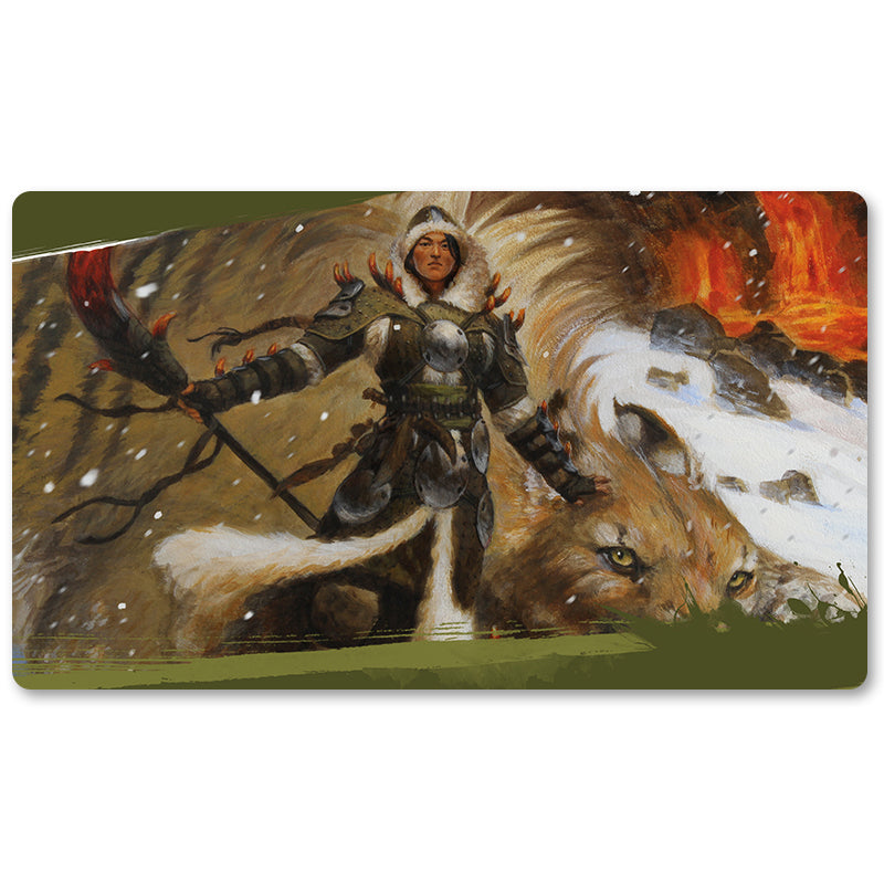 Board Game Peripheral- Yasova Dragonclaw -MTG Playmat Size 23.6X13.7in Play mats Compatible for TCG RPG CCG Trading Card Game