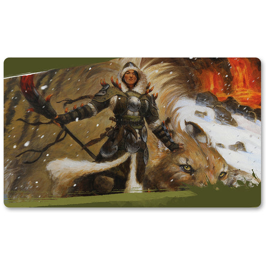 Board Game Peripheral- Yasova Dragonclaw -MTG Playmat Size 23.6X13.7in Play mats Compatible for TCG RPG CCG Trading Card Game