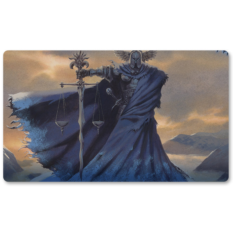 Board Game Peripheral- BALANCE -MTG Playmat Size 23.6X13.7in Play mats Compatible for TCG RPG CCG Trading Card Game