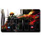 Tabulludo Ekstercentra - 889653- Yugioh Playmat Grandeco 23.6X13.7in Ludaj matoj Kongrua por TCG OCG CCG Komerca Kartludo