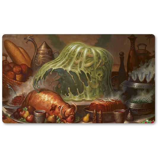 Magic The Gathering Peripheral- Yule Ooze -MTG Playmat Size 23.6X13.7in Play mats Compatible for TCG RPG CCG Trading Card Game