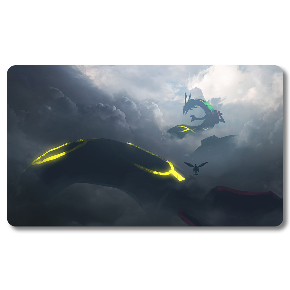 Board Game Peripheral - 1046496- Pokemon Playmat Size 23.6X13.7in Play mats Compatible for TCG MTG RPG CCG Trading Card Game