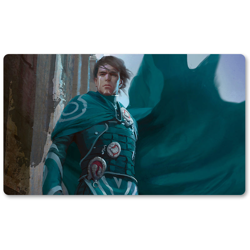 Magic The Gathering Peripheral- Jace Architect of Thought  -MTG Playmat Size 23.6X13.7in Play mats Compatible for TCG RPG CCG Trading Card Game